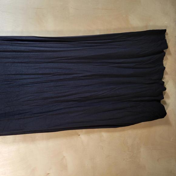 Lane Bryant Black Floral Mesh Lace Stretch Sleeveless Maxi Dress Women Sz 20 - Picture 8 of 9